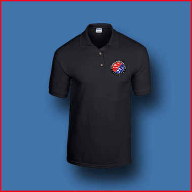 Skydive Ratings Adult 50/50 Jersey Polo Shirt